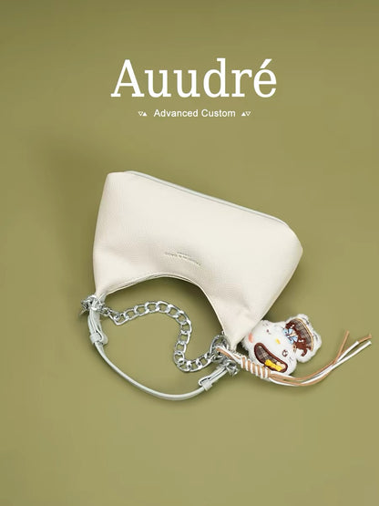 Auudre Korean Style Color Block Handbag for Women, 2026 New Summer Fashion Crossbody Bag, Versatile Commuter Small Handbag