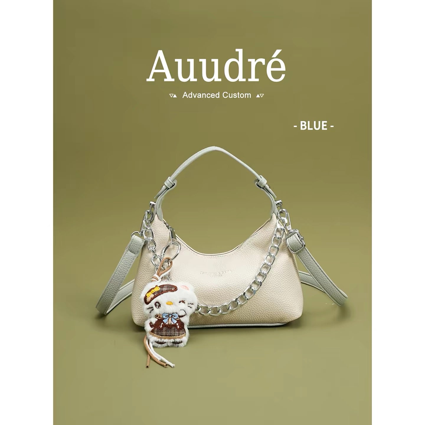 Auudre Korean Style Color Block Handbag for Women, 2026 New Summer Fashion Crossbody Bag, Versatile Commuter Small Handbag