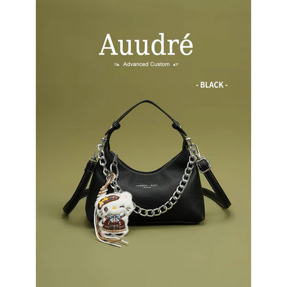 Auudre Korean Style Color Block Handbag for Women, 2026 New Summer Fashion Crossbody Bag, Versatile Commuter Small Handbag