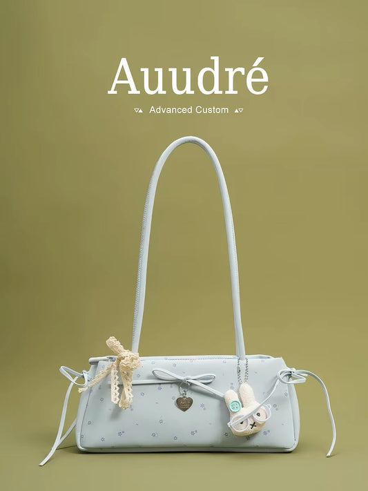 Auudre high-end, chic, niche women's shoulder/underarm bag, 2026 new summer fashion work/commuting bag.
