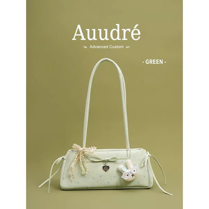 Auudre high-end, chic, niche women's shoulder/underarm bag, 2026 new summer fashion work/commuting bag.