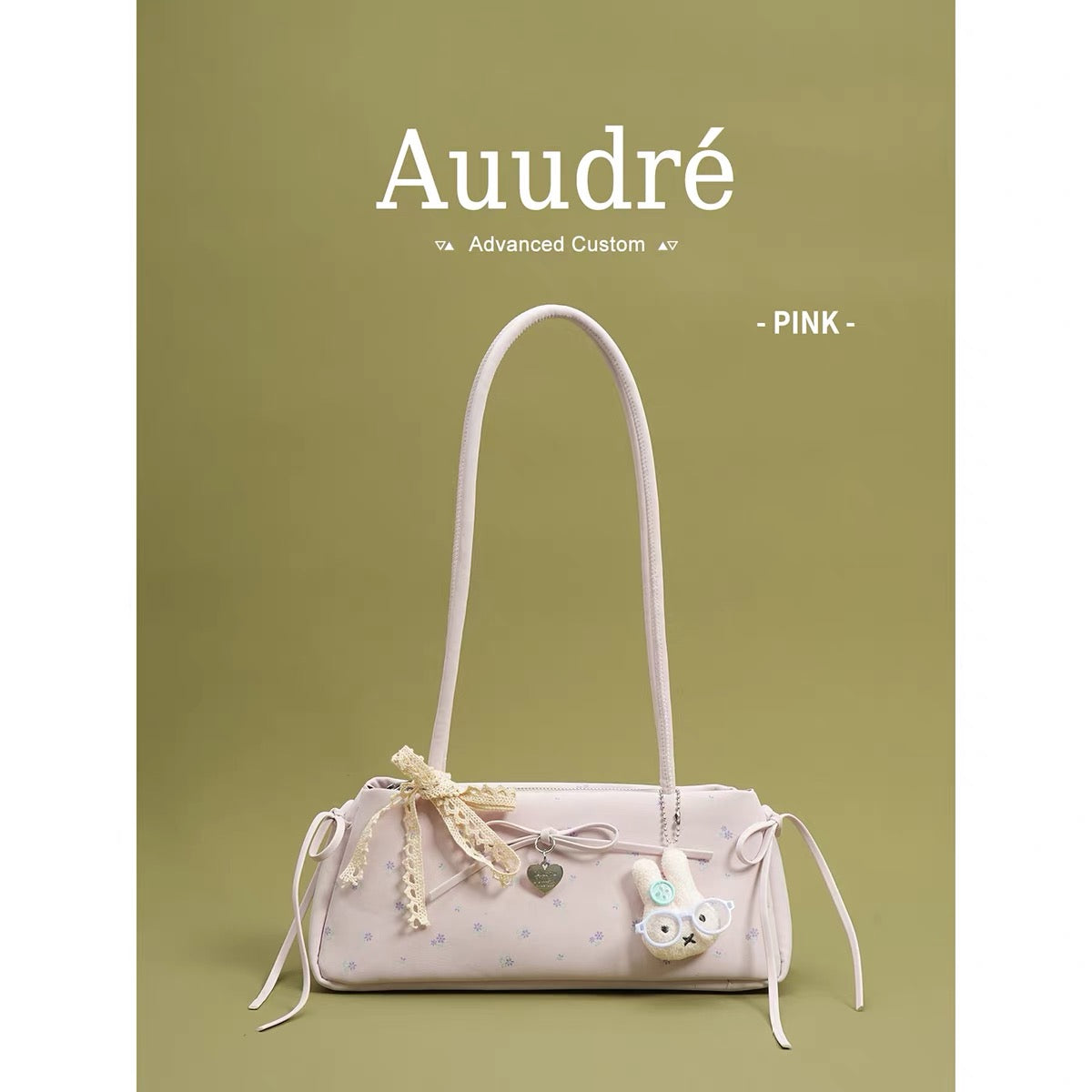 Auudre high-end, chic, niche women's shoulder/underarm bag, 2026 new summer fashion work/commuting bag.