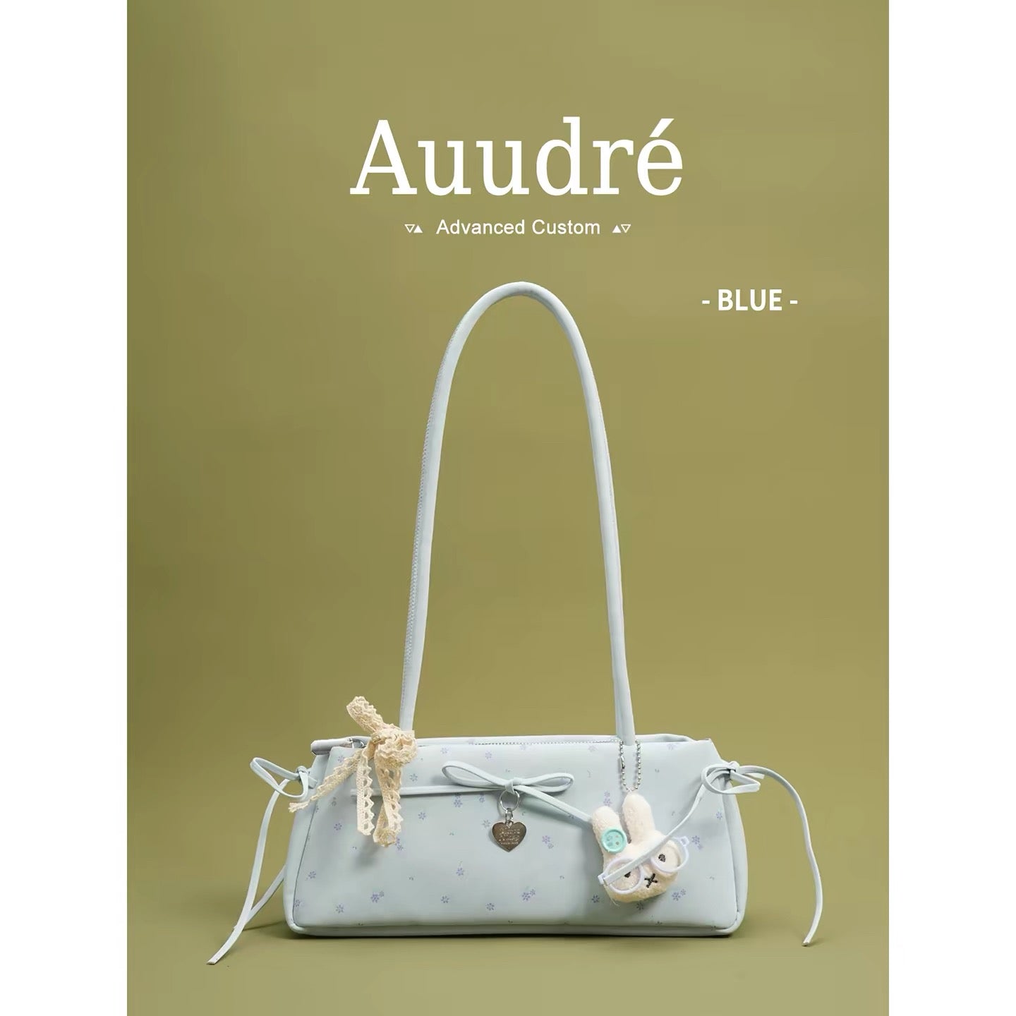 Auudre high-end, chic, niche women's shoulder/underarm bag, 2026 new summer fashion work/commuting bag.