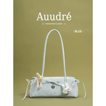 Auudre high-end, chic, niche women's shoulder/underarm bag, 2026 new summer fashion work/commuting bag.