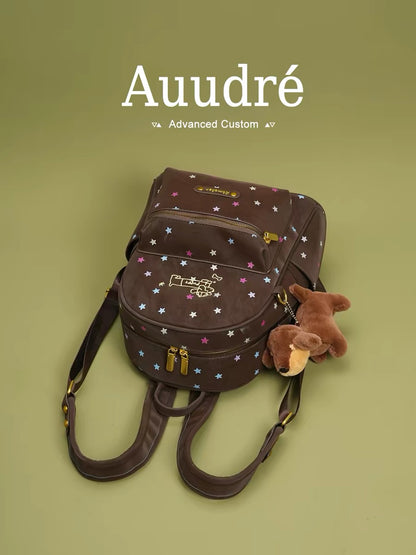Auudre Original Custom Stylish Large Capacity Backpack for Women, 2026 New Style, Suitable for Commuting and Travel