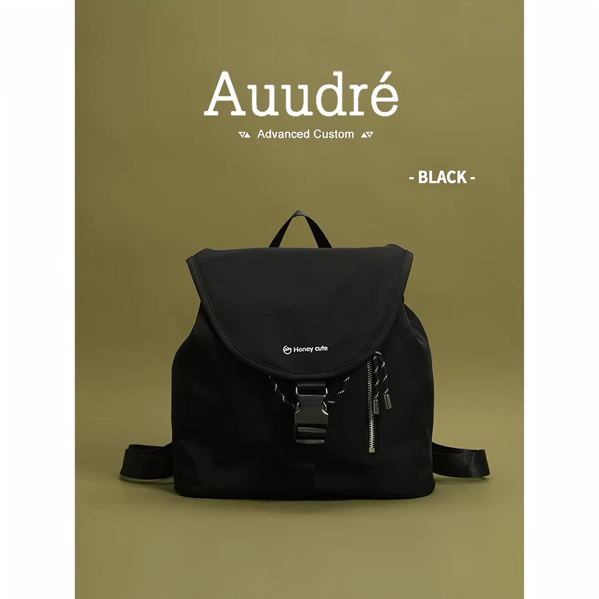 Auudre Simple Casual Backpack for Women, 2026 New Summer Fashion Small Backpack, Travel Bag, Schoolbag