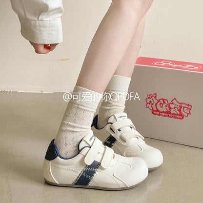 Cute Girl White Sneakers Women's Sneakers 2026 New Casual Shoes Versatile Student Spring and Autumn Trendy Bread Shoes