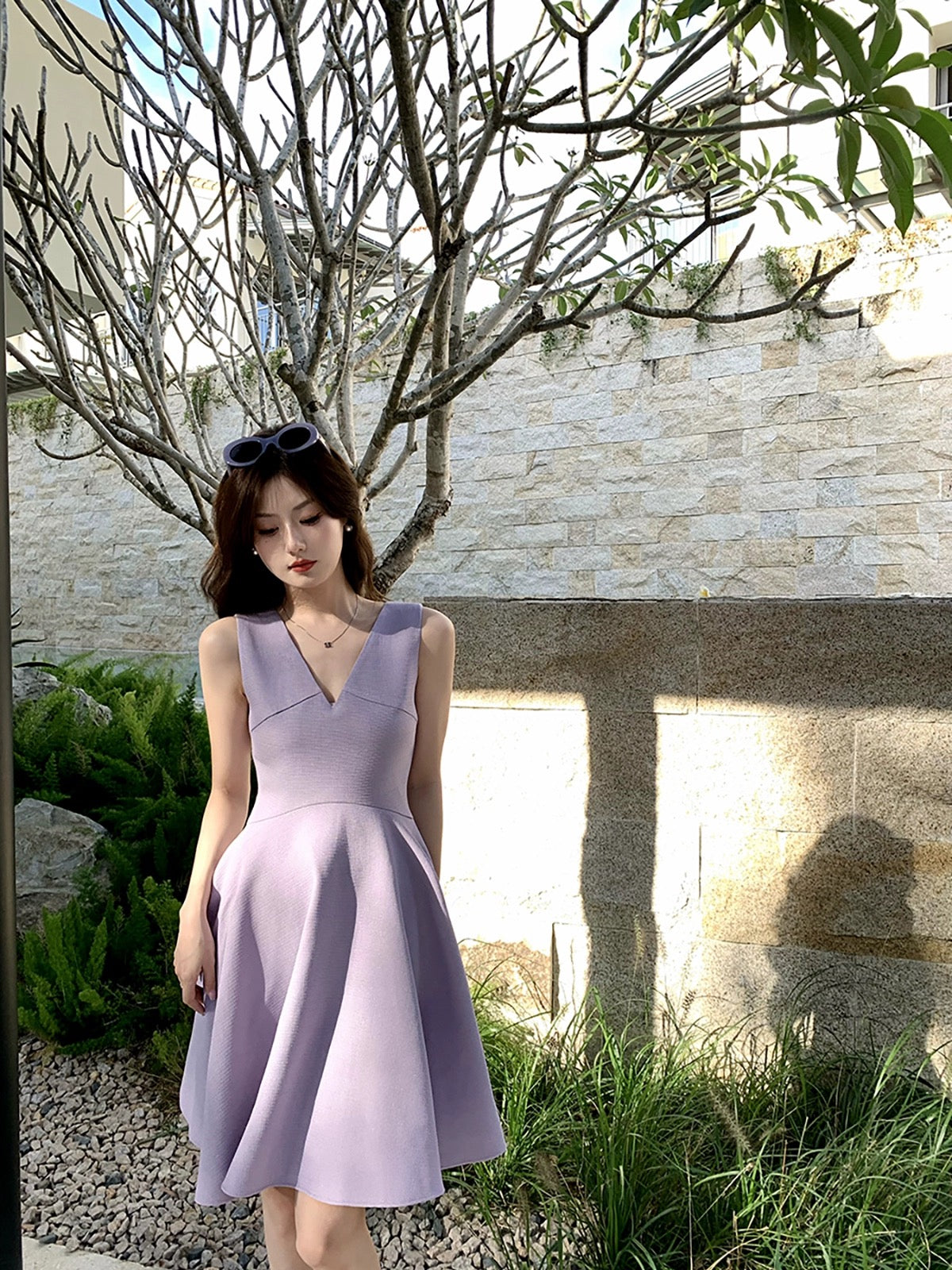 minuet purple dress Minuet Petite | Dresses | Minuet Purple Ruffle Side Slit Long Maxi Dress