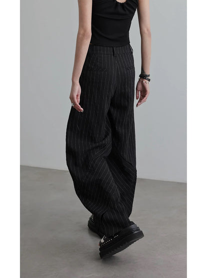 Mrs. Chen CHENTAITAI x No Illusion Tie-Down Trousers