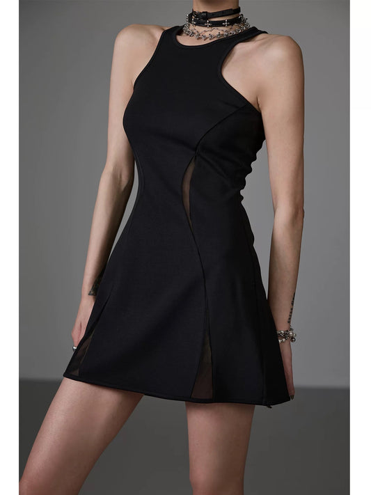 Mrs. Chen CHENTAITAI x No Illusion Waist Sleeveless Dress