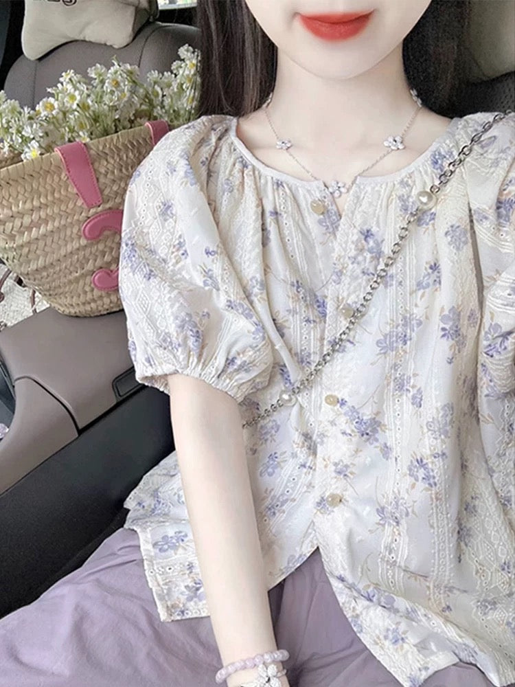 Summer match a complete set of 2025 age-reducing wear high-end new Chinese style fashion temperament small fresh two-piece suit
