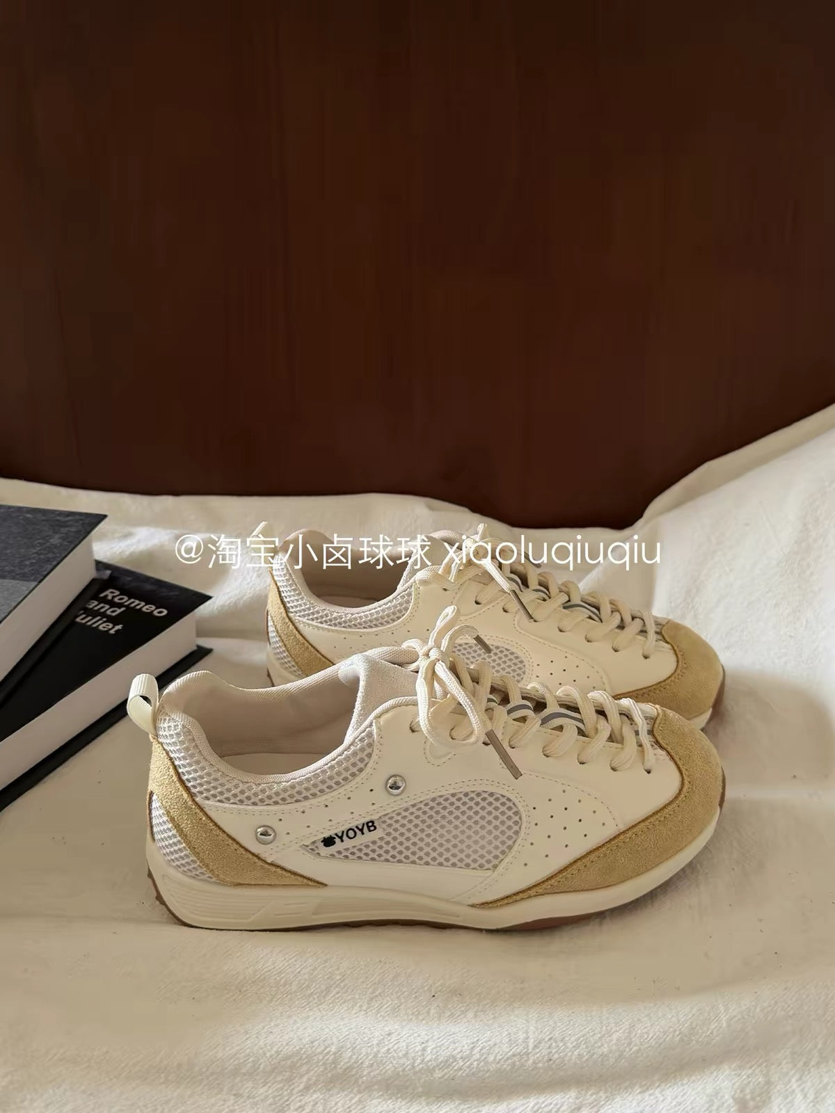 Xiao Lu Qiuqiu Women's "Forrest Gump" Style Platform Sneakers – New Summer 2026 Collection – Versatile Casual Low-Top Shoes