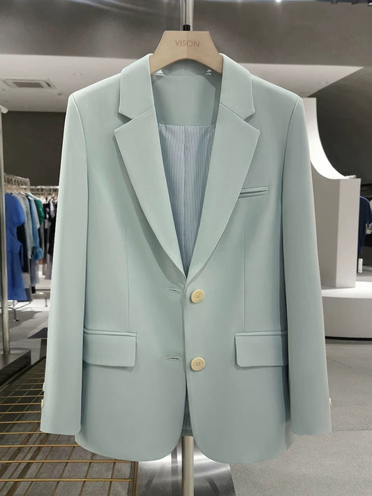 2025 super hot suit cool and beautiful suit jacket for women new spring and autumn fresh mambo style goddess top