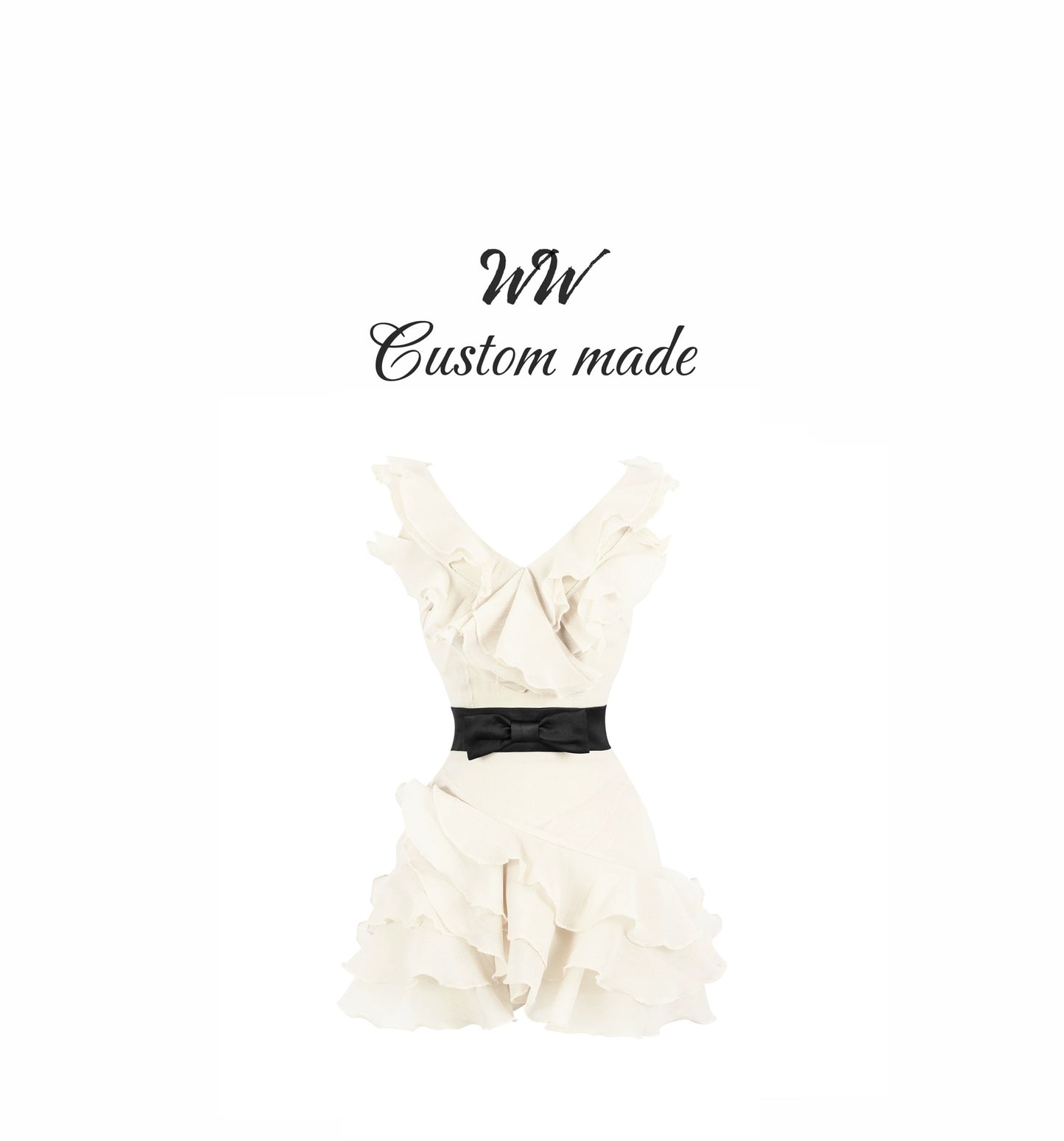 WW custom-made pink dress for summer, unique and beautiful small dress with waist, princess cake skirt, puffy skirt