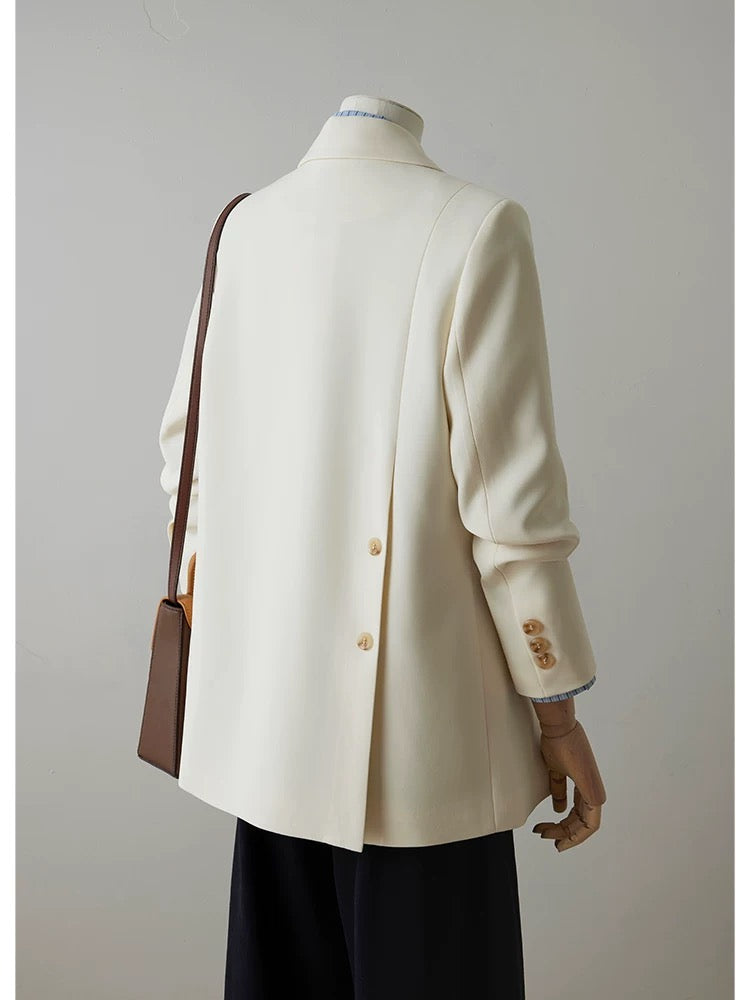 Charlene CHARLAINE suit jacket women 2025 spring new British spring and autumn fashion trend Korean version loose