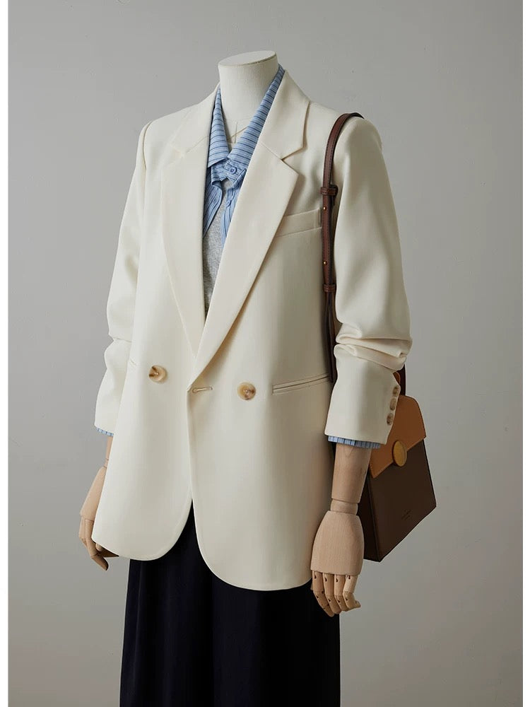 Charlene CHARLAINE suit jacket women 2025 spring new British spring and autumn fashion trend Korean version loose