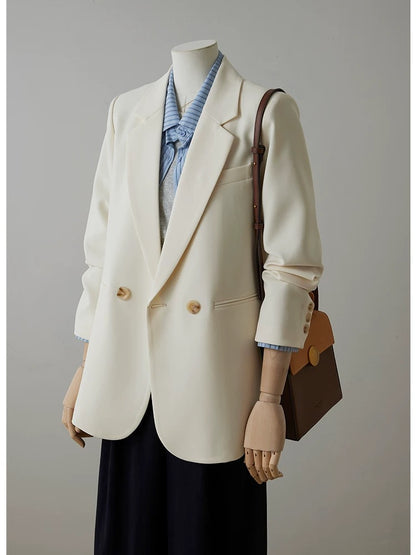 Charlene CHARLAINE suit jacket women 2025 spring new British spring and autumn fashion trend Korean version loose