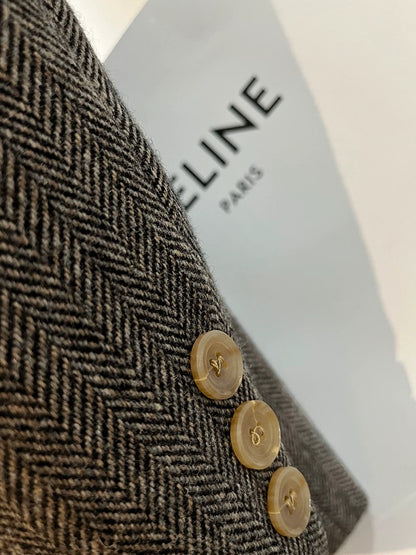 Korean style Korean style suit jacket for women off-season autumn and winter new herringbone pattern commuting temperament winter style high-end