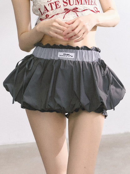 Shao Ye's beautiful legs real record% Summer beautiful French hot girl skirt female summer slim bud skirt white short skirt sẽ