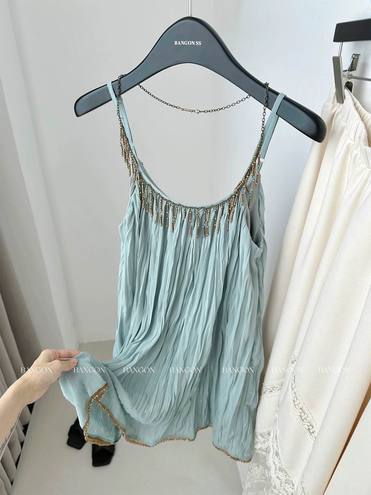 BANGON INS holiday style camisole, gentle and versatile, casual, new tops for summer 2025