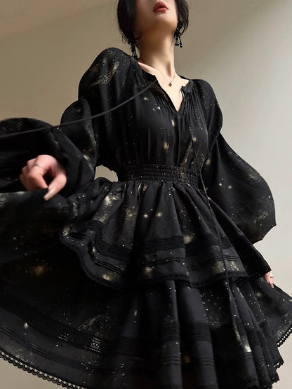 Aconiconi｜Moonshadow Camellia French high-quality shirt suit skirt vacation tutu skirt cake skirt