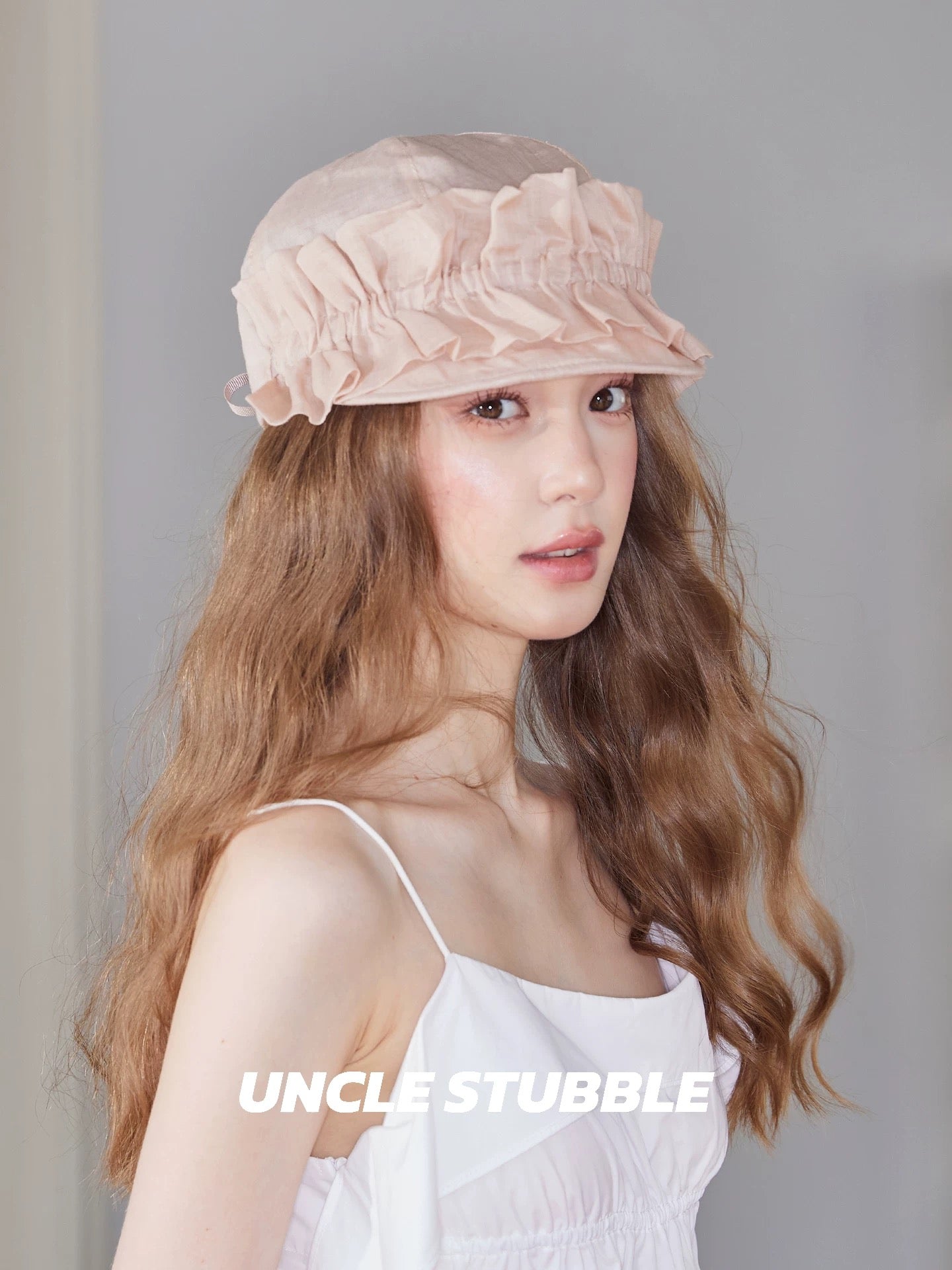 Ramie Hat | Super Cute and Elegant Baseball Cap, Japanese Style, Lightweight and Breathable Newsboy Cap, Lace-Trimmed Lolita Hat for Women