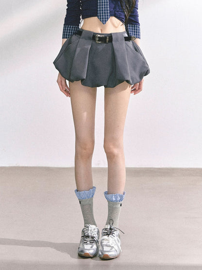 Shao Yeyan girl group report% and a and sassy American hot girl skirt female summer a-line slim bud skirt short skirt