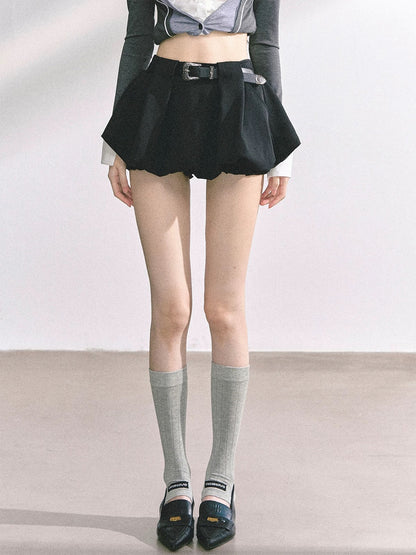 Shao Yeyan girl group report% and a and sassy American hot girl skirt female summer a-line slim bud skirt short skirt