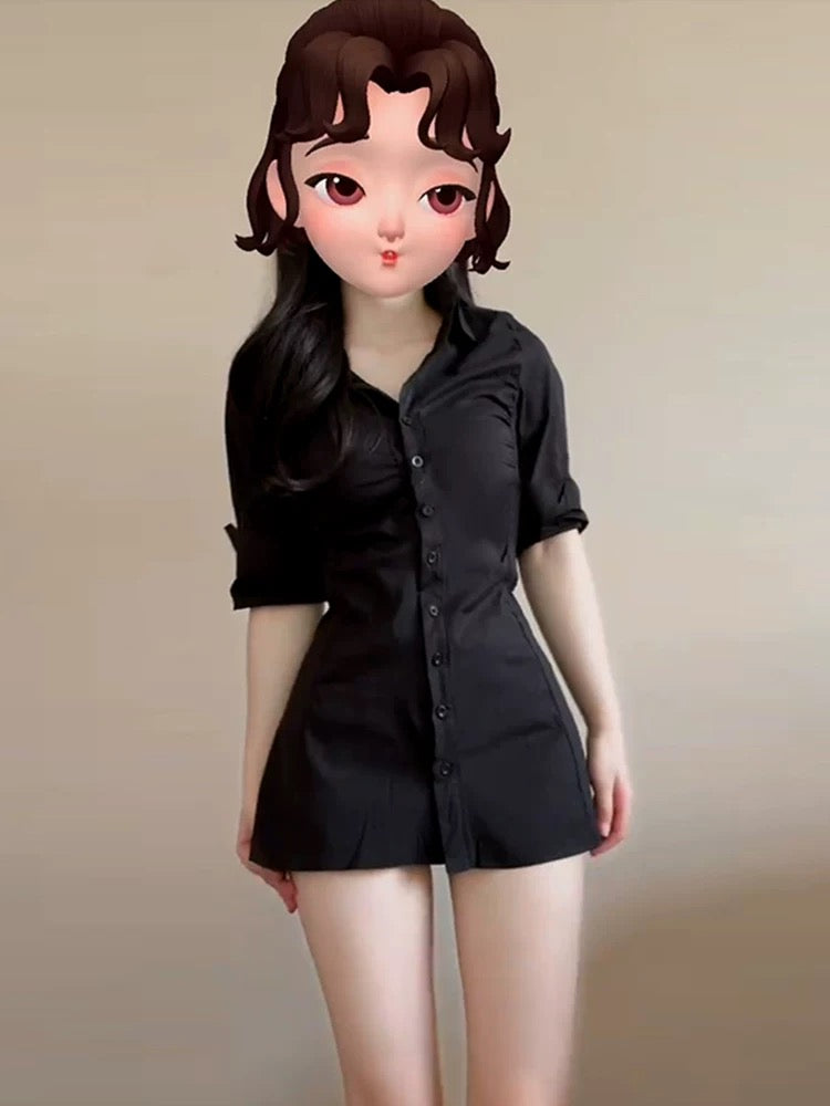 French high-end temperament and unique style shirt 2025 new summer women's waist shirt top