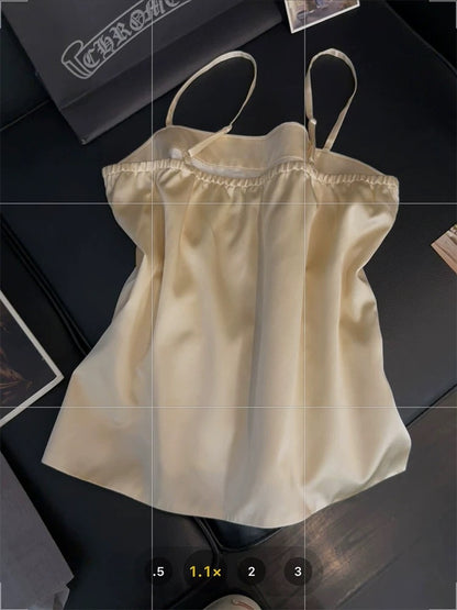 New Chinese style embroidered camisole vest female Han element national style retro gentle style summer new style temperament inner top