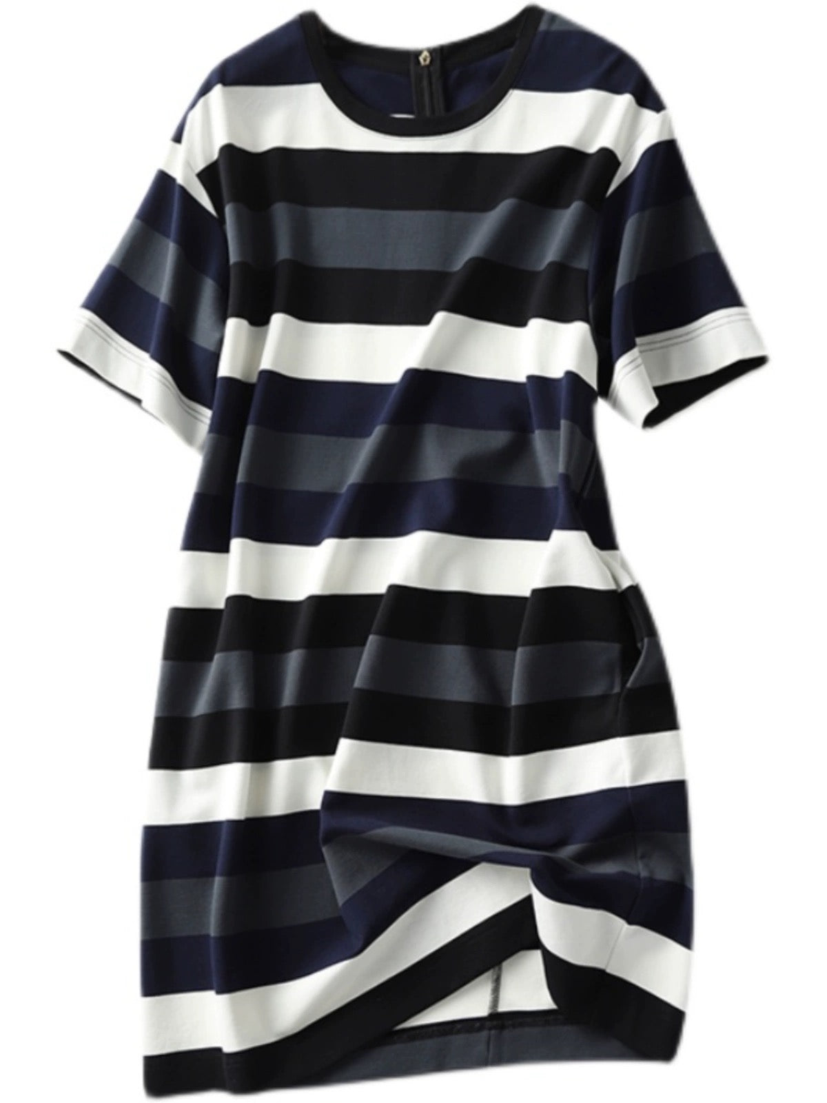 High and sexy, 800+ slimming T-shirt dresses, wide striped dresses, spring and summer new styles 2024 in the mall
