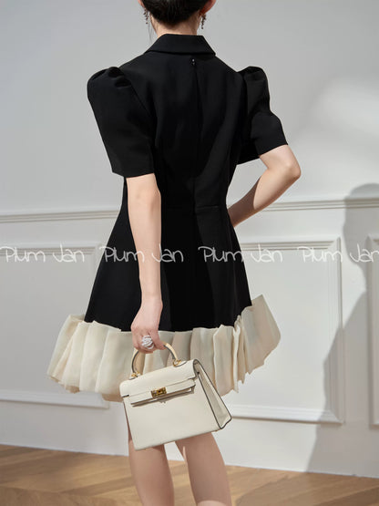 Plum Jan/Unique and chic French light mature dress lady style high-end skirt 2024 new style