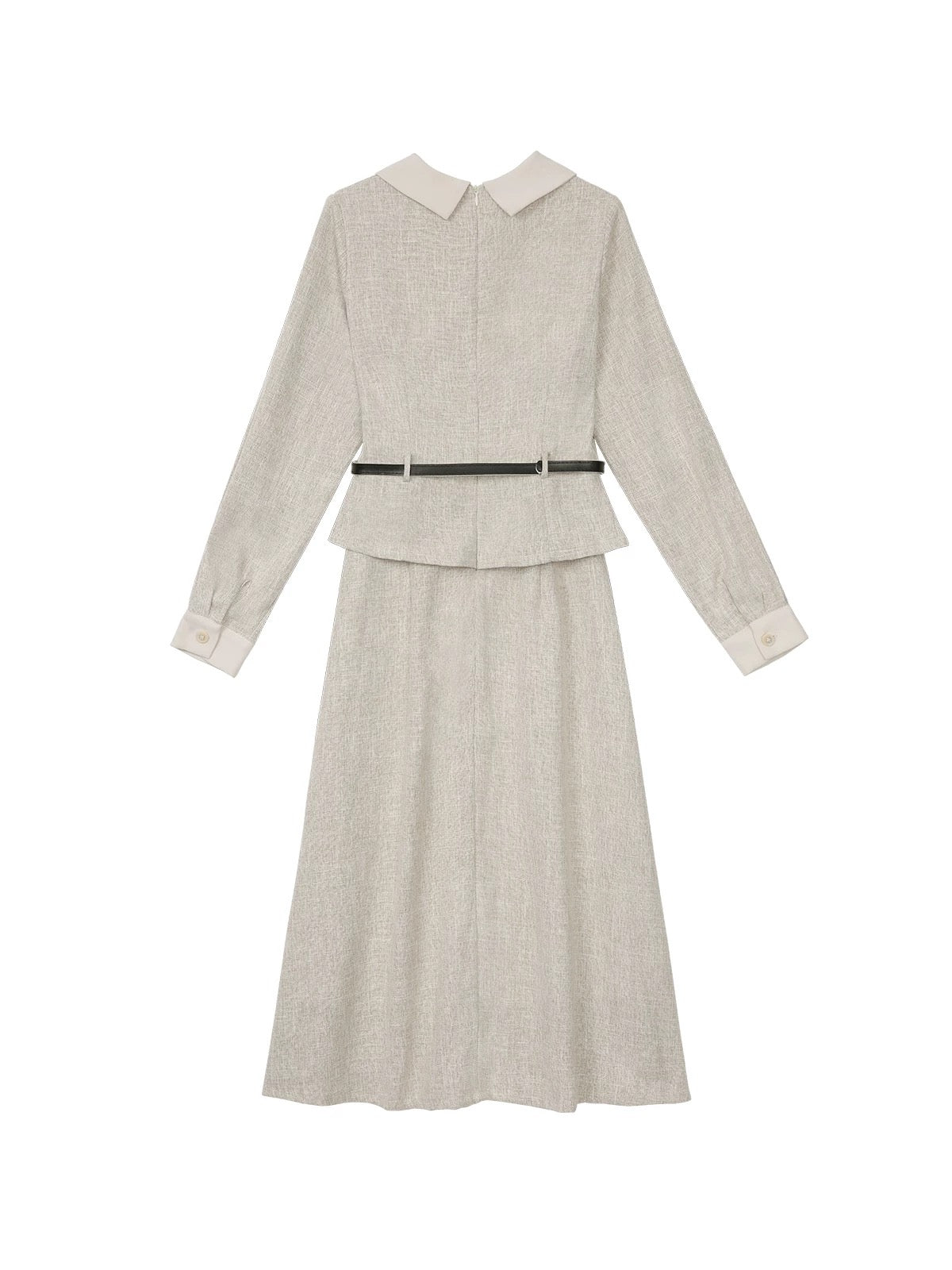 Lu Xiangnan [Milan Holiday] 2025 Autumn New Arrival: Chanel-inspired, Elegant, Slimming Apricot Dress