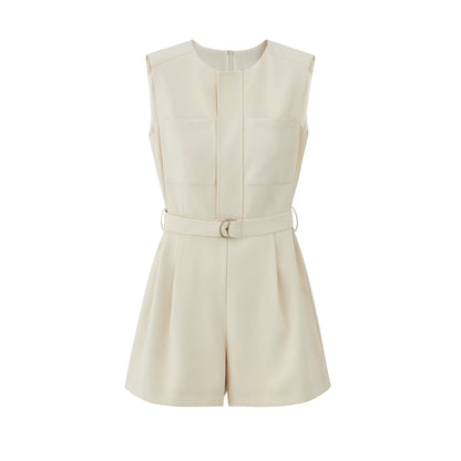 csk cupid temperament line rich elegant tailoring small high-end fashion jumpsuit dress