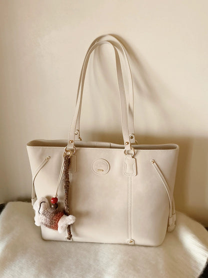 Chio2nd Twilight Snow Rhine Tote Bag for Women, Large Capacity Autumn/Winter Commuter Bag, Handbag, Shoulder Bag