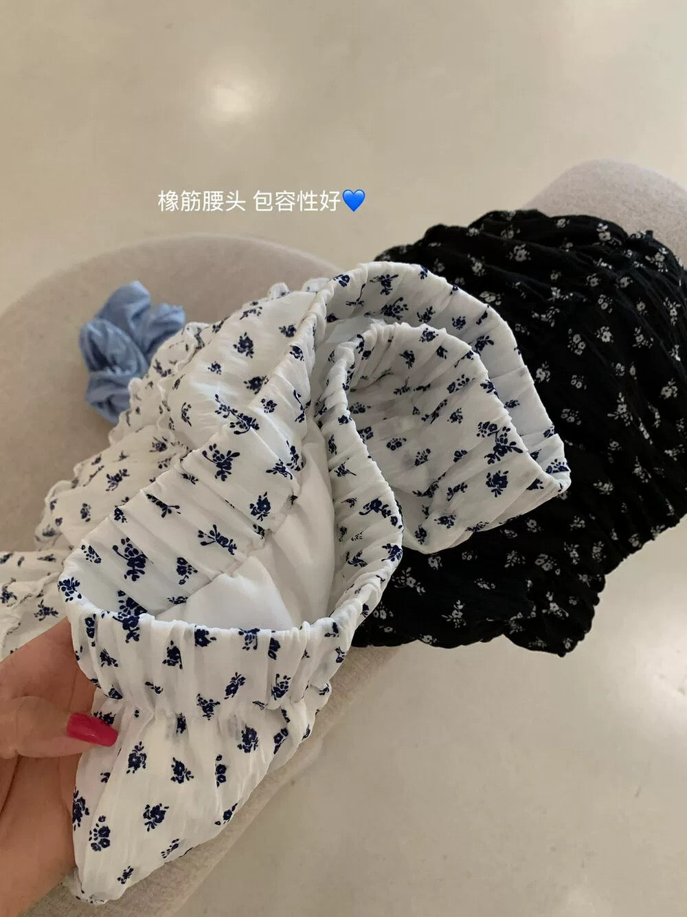 Tea break French retro temperament skirt female new summer slim skirt floral cake skirt a-line skirt
