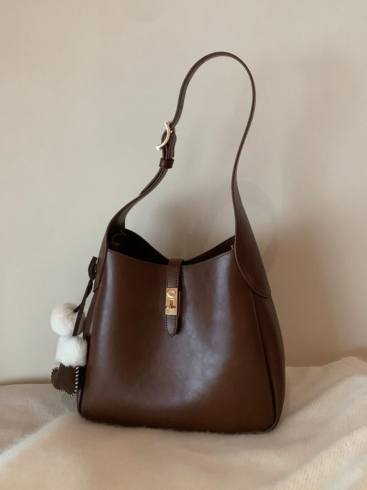 Chio2nd Winter Island Lighthouse Tote Bag, Women's 2025 New Commuter Bag, Handbag, Shoulder Bag, Crossbody Bag