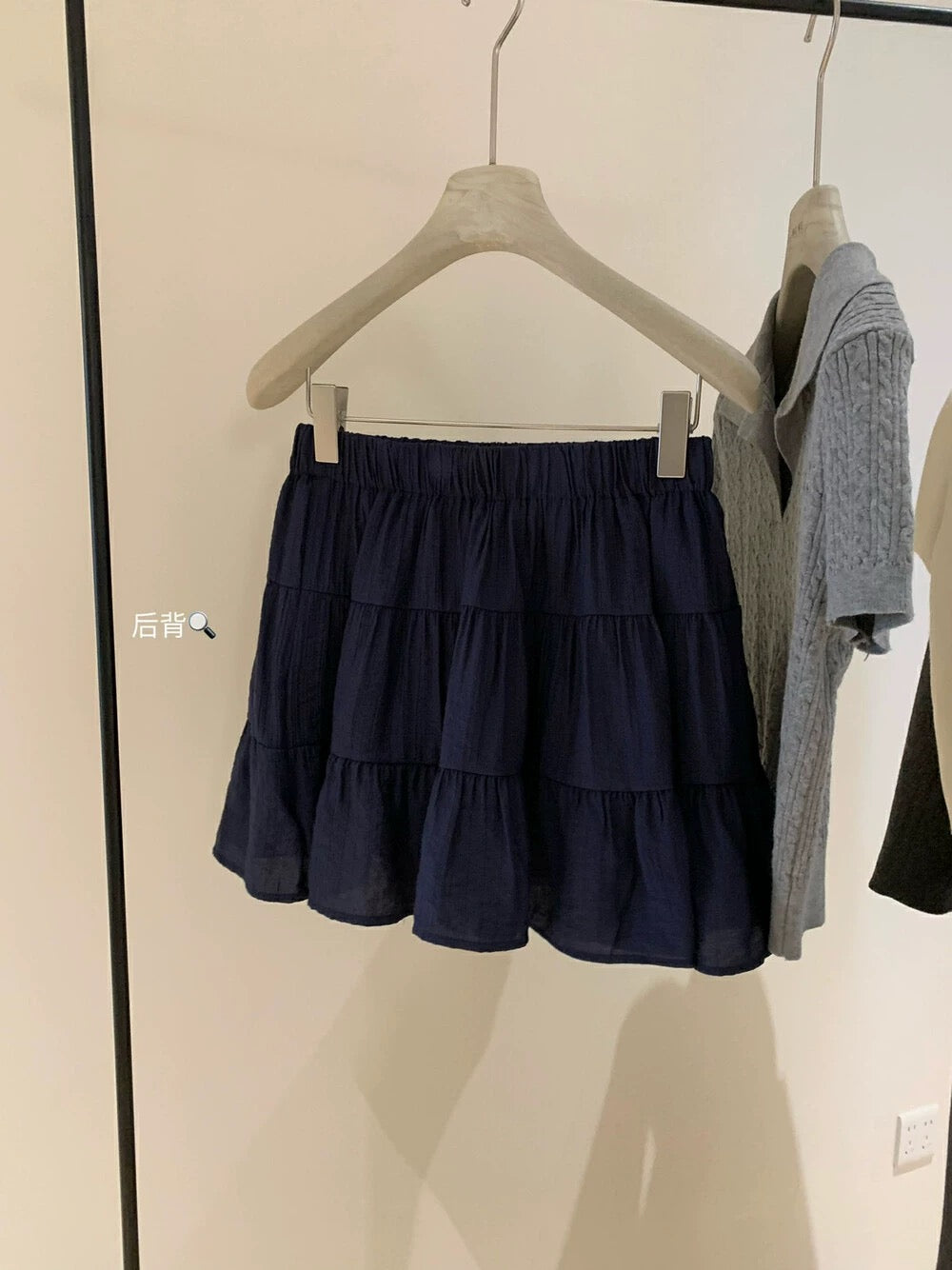 Seriously selling the new spring ballet pleated skirt casual elastic high waist anti-exposure A-line short skirt for women