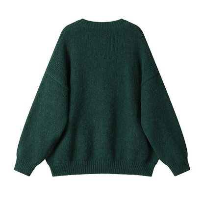 XinmonLee this year's popular beautiful sweaters knitted sweaters autumn and winter women's high-end temperament Christmas bottoming shirts