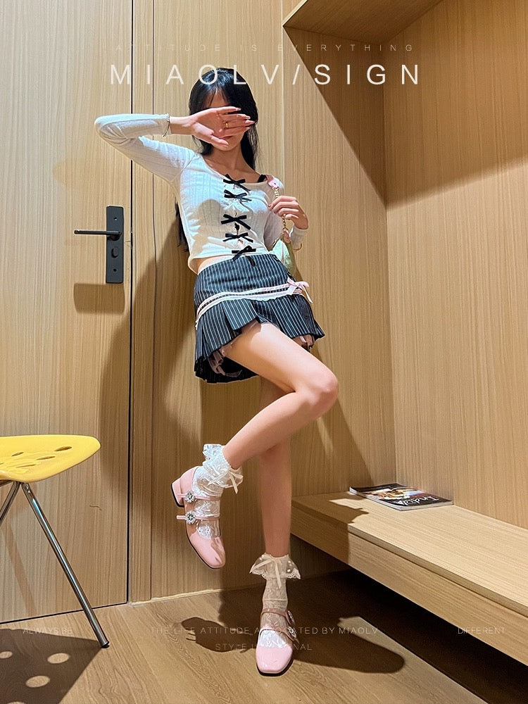 "Wonderful Couple" Early Spring Dream ~ Thick Heel High Heels 2024 Early Spring French Mary Jane Shoes Pink Single Shoes for Women