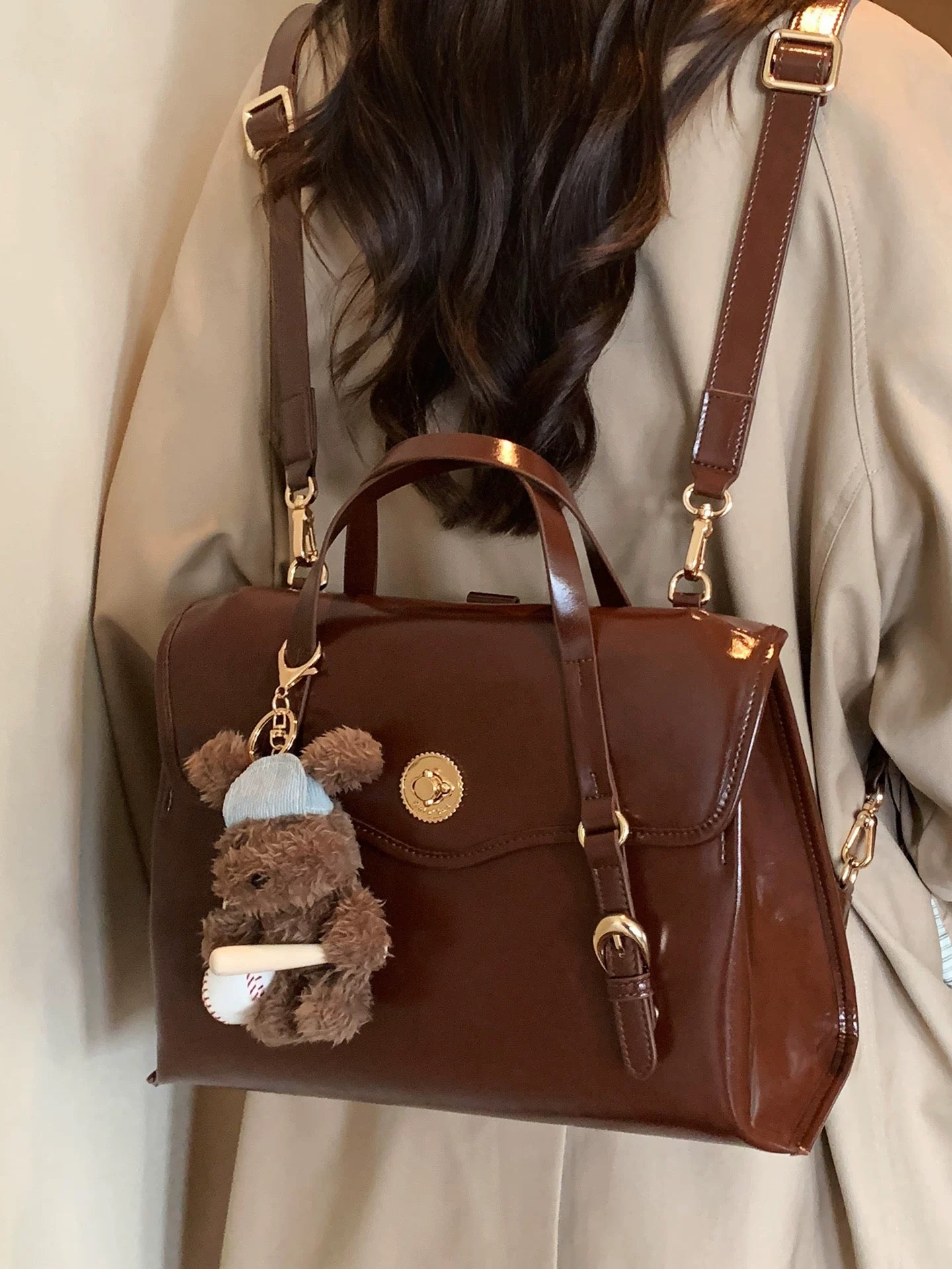 Chio2nd Cambridge Theatre Backpack for Women, 2025 New Style, Large Capacity, Handbag, Shoulder Bag, Crossbody Bag