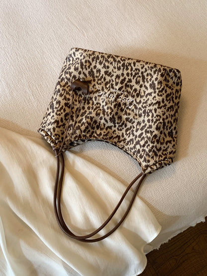 Chio2nd Women's Autumn/Winter Large Capacity Leopard Print Handbag/Shoulder Bag