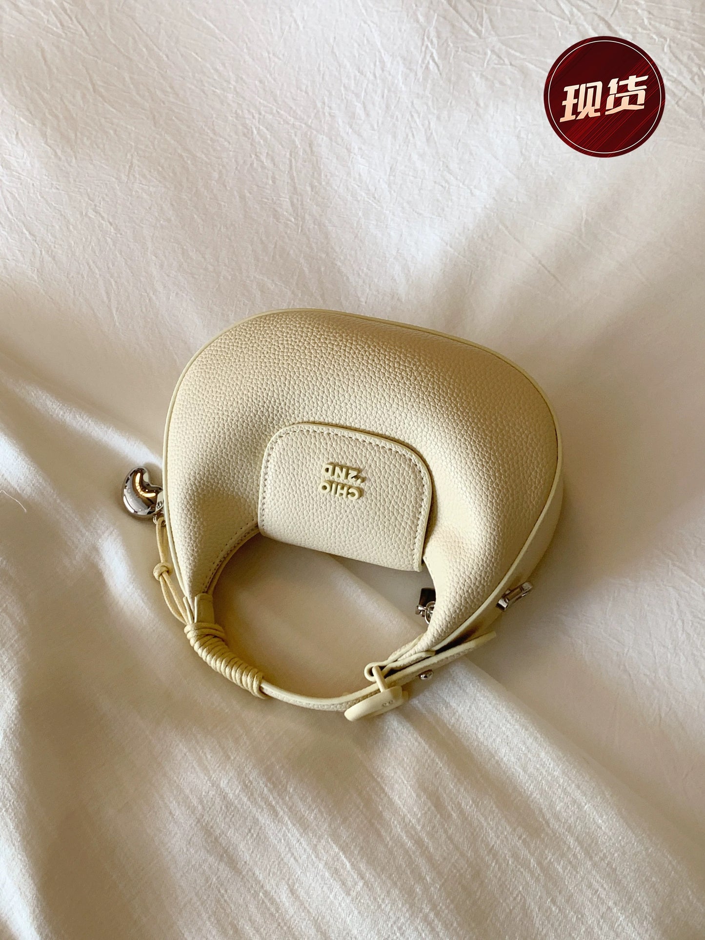 Chio2nd Shop Owner's Original Genuine Leather Roland Chronicle Crescent Handbag for Women, Shoulder Bag/Crossbody Bag
