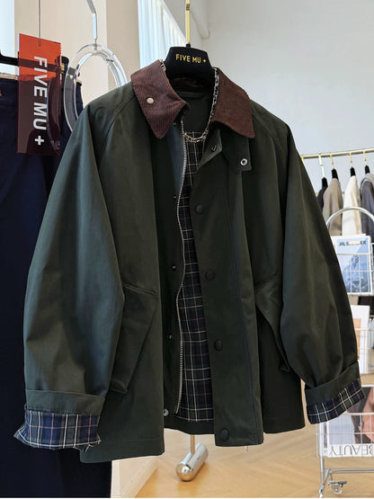High-end, unique and beautiful Korean style casual workwear jacket for women, lazy style autumn jacket trend