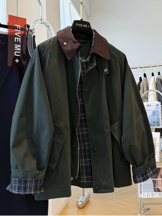 High-end, unique and beautiful Korean style casual workwear jacket for women, lazy style autumn jacket trend