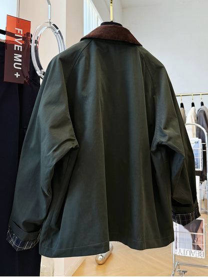 High-end, unique and beautiful Korean style casual workwear jacket for women, lazy style autumn jacket trend