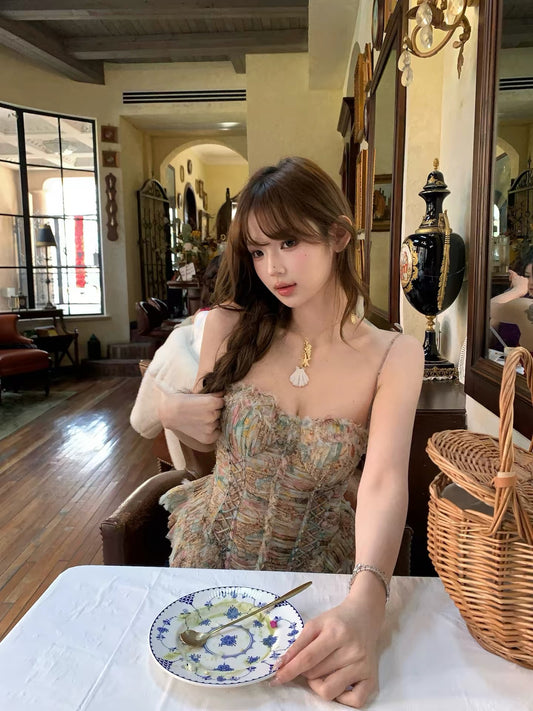 F boutique "Medieval Castle" Zim Heavy-Duty Court Retro Fishbone Strapless Bra