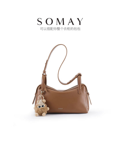2026 New Summer Boston-Style Underarm Bag for Women – Versatile, Niche-Style Shoulder & Crossbody Bag for Commuting