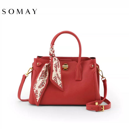 2026 New Women's Handbag: Versatile, Large-Capacity Shoulder & Crossbody Bag – Ideal for Commuting or as a Gift for Moms