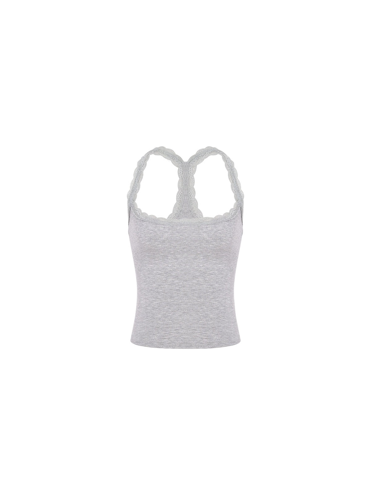 LEIYU lace camisole women's summer outer wear 2024 European and American ins sexy beautiful back hot girl inner top